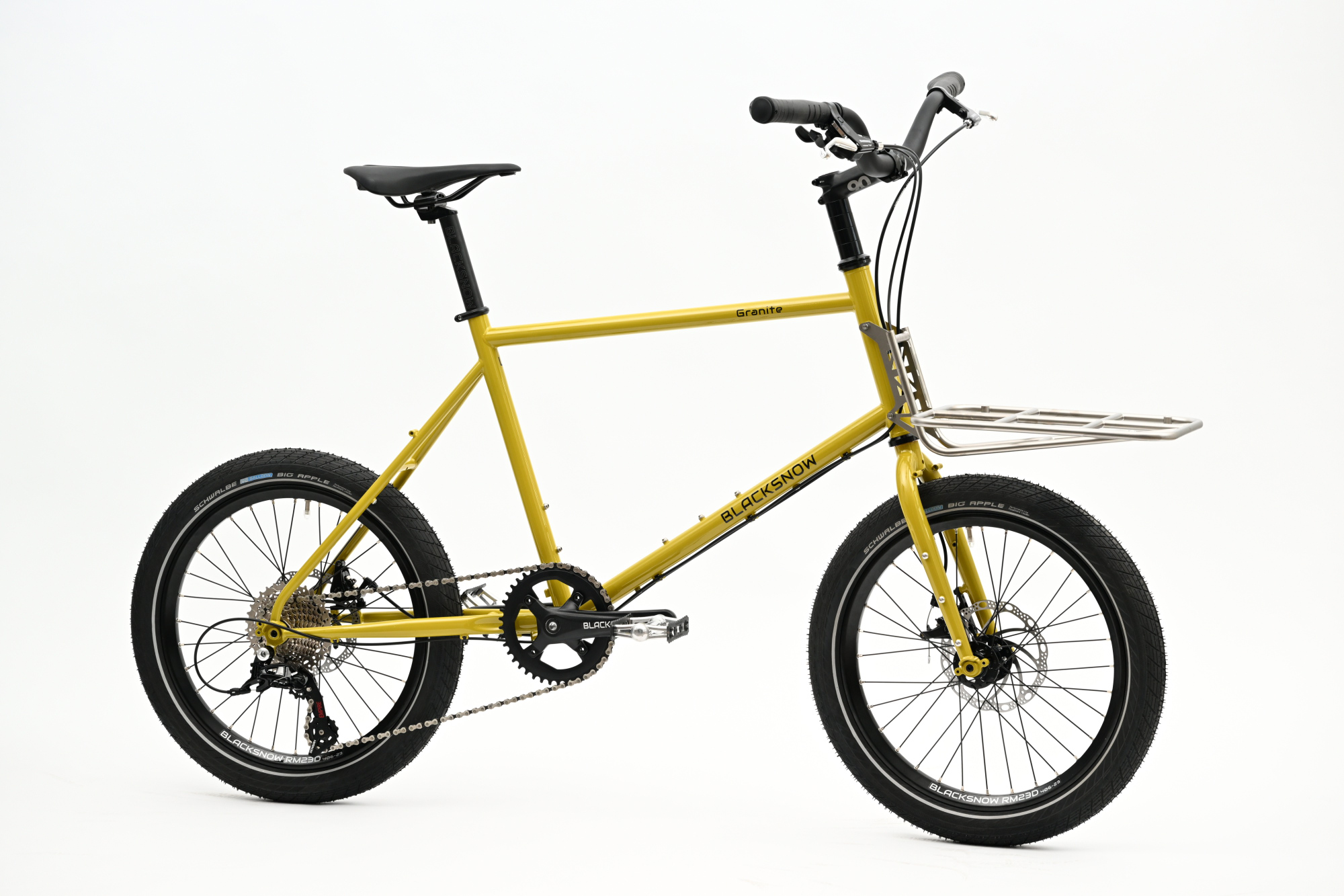 Granite Pro integrated front rack &ndash; full view